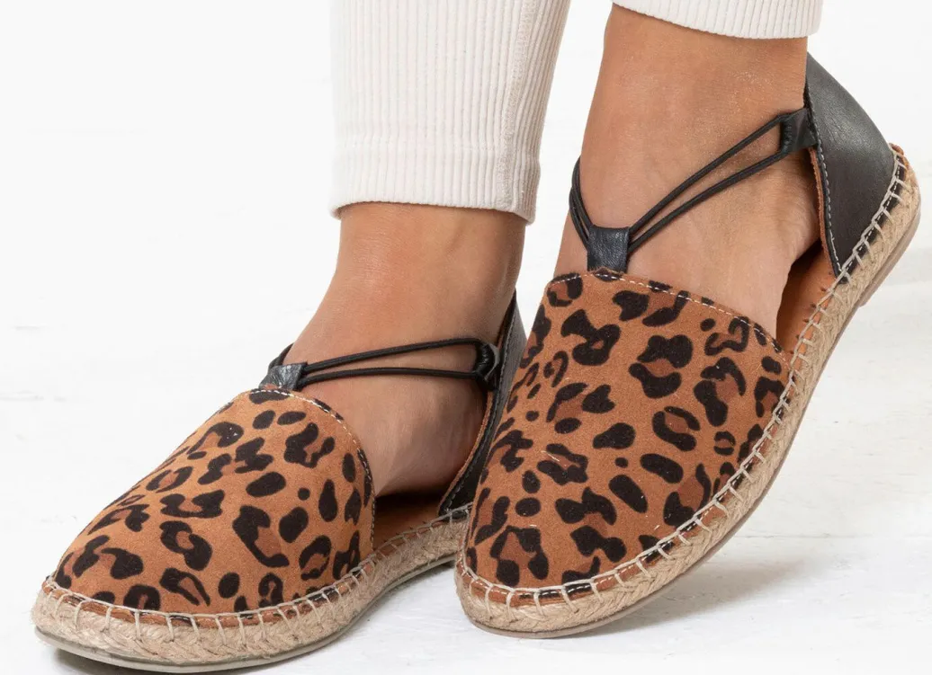 Sale Gemini, trendige Damen-Slipper, Weite G, aus Leder Damen Slipper