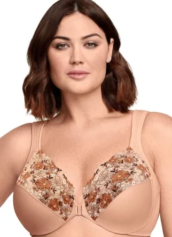 Discount Glamorise Bügel-BH mit Vorderverschluss Damen Vorderverschluss-Bh|Bh Mit Spitze