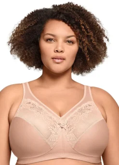 Outlet Glamorise Minimizer-BH mit elastischer Spitze Damen Minimizer-Bh|Bh Ohne Bügel