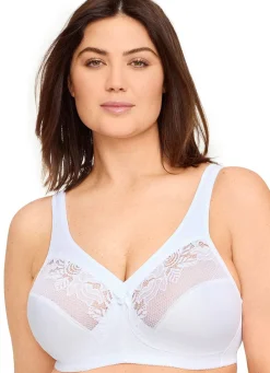 Outlet Glamorise Minimizer-BH mit elastischer Spitze Damen Minimizer-Bh|Bh Ohne Bügel
