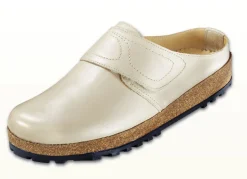 Best Haflinger-Lederclog aus weichem Rindleder Damen Sneaker & Sportschuhe|Clogs