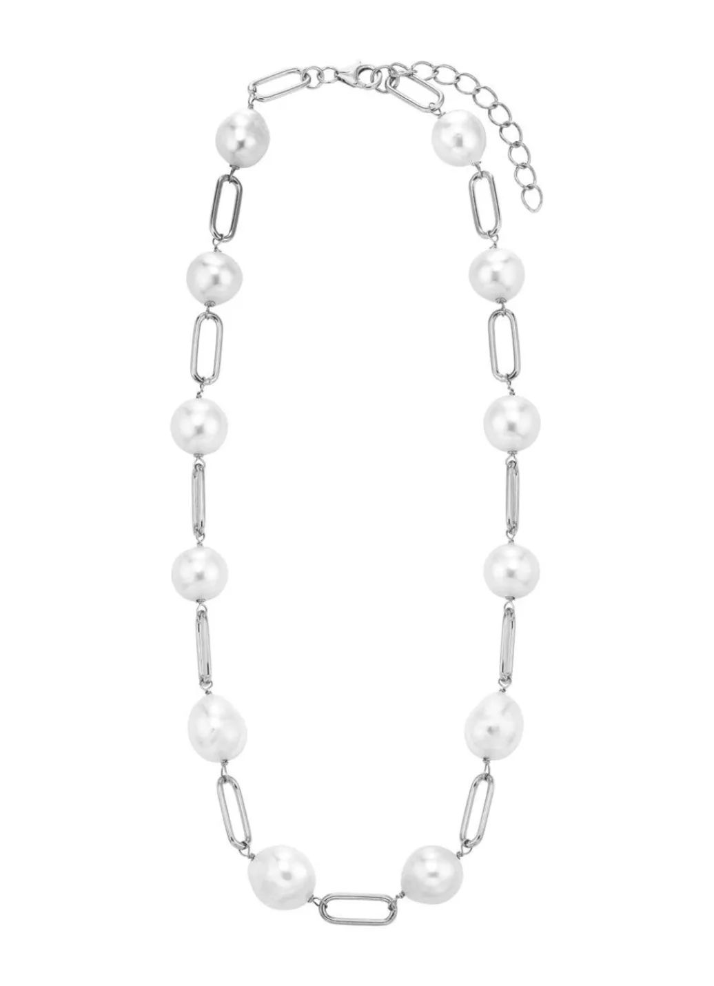 Outlet Halskette mit SW-Zuchtperlen Damen Halsketten