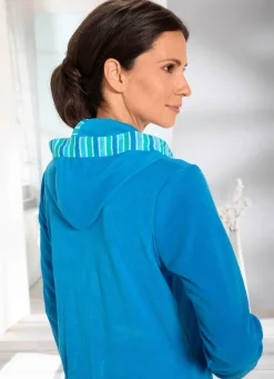 Damen Mona Hauskleider<Hauskleid mit Kapuze