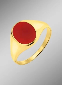 Sale Herrenring mit echt Karneol Herren Ringe