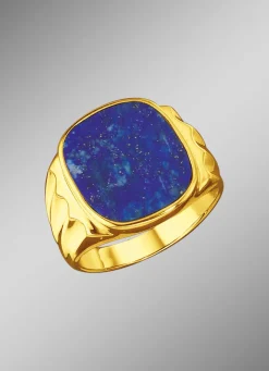 New Herrenring mit Lapislazuli Herren Ringe