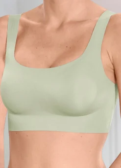Herrlich bequemes Sloggi ZERO Feel 2.0-Bustier Damen T-Shirt-Bh|Bh Ohne Bügel