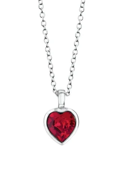 Clearance Herz-Anhänger mit Swarovski®-Kristall und Kette Damen Modeschmuck|Anhänger
