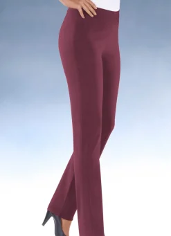 Damen Mona Schlupfhosen|Lange Hosen<Hochelastische Hose in 13 Farben