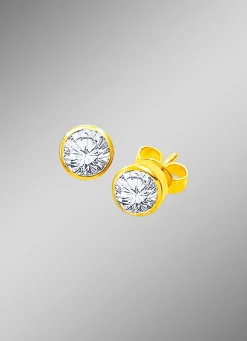 Outlet Hochwertiger Single-Ohrstecker mit Brillant Damen Ohrschmuck