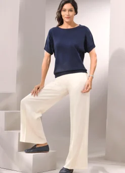 Damen Mona Lange Hosen<Hose in modischer Weite