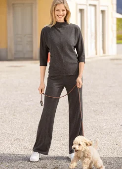 Damen Mona Schlupfhosen|Lange Hosen<Hose in Palazzo-Form