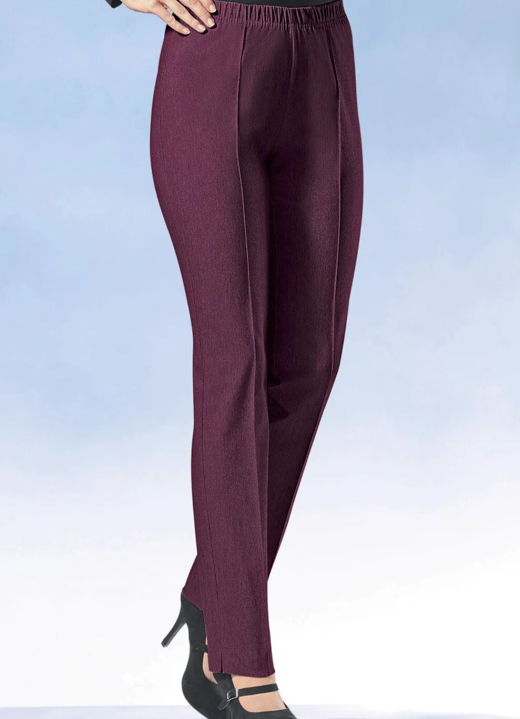 Damen Mona Schlupfhosen|Lange Hosen<Hose mit angenehm weicher Innenseite