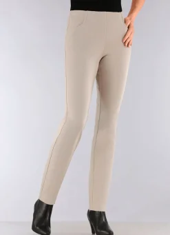 Damen Mona Schlupfhosen|Lange Hosen<Hose mit angeschnittenem Bund