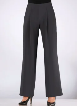 Damen Mona Schlupfhosen<Hose mit Bundfalten in modischer Weite