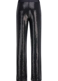 Damen Mona Schlupfhosen|Lange Hosen<Hose mit funkelnden Pailletten