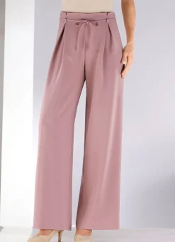 Damen Mona Schlupfhosen|Lange Hosen<Hose mit Kellerfalten