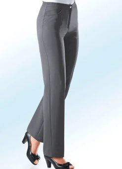 Damen Mona Lange Hosen<Hose mit komfortablem Dehnbund