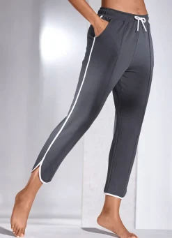 Damen Mona Freizeithosen<Hose mit Kontrastband