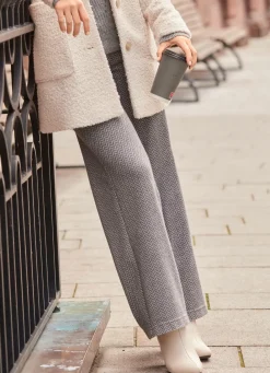 Damen Mona Schlupfhosen|Lange Hosen<Hose mit modisch weitem Beinverlauf