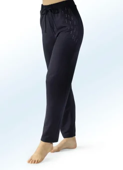 Damen Mona Freizeithosen<Hose mit Nietenzier
