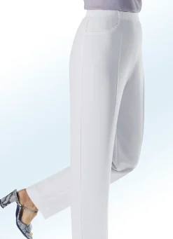 Damen Mona Schlupfhosen<Hose mit praktischen Seitentaschen