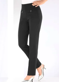Damen Mona Schlupfhosen<Hose mit Reißverschlüssen an den Taschen