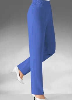 Damen Mona Schlupfhosen<Hose mit vorverlegter Seitennaht in 8 Farben