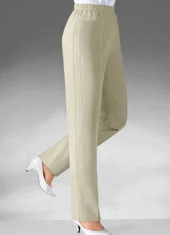 Damen Mona Schlupfhosen<Hose mit vorverlegter Seitennaht in 8 Farben