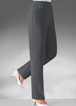 Damen Mona Schlupfhosen<Hose mit vorverlegter Seitennaht in 8 Farben
