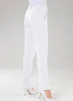 Damen Mona Lange Hosen<Hose mit Ziersteppungen