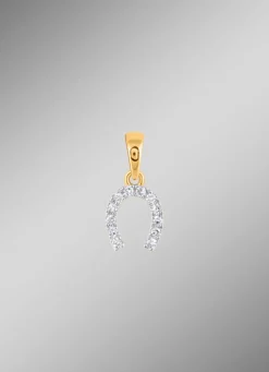 Best Hufeisen-Anhänger mit 10 Diamanten Damen Anhänger