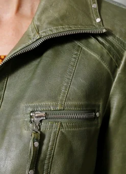 Damen Mona Lederimitatjacken<Jacke aus Lederimitat