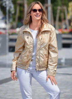 Damen Mona Übergangsjacken<Jacke aus PU beschichtetem Gewebe