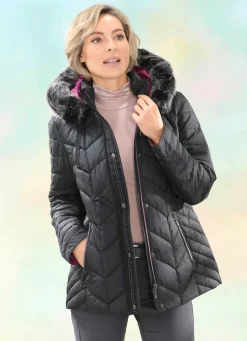 Damen Mona Winterjacken<Jacke mit abnehmbarer Kapuze