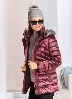 Damen Mona Winterjacken<Jacke mit abnehmbarer Kapuze