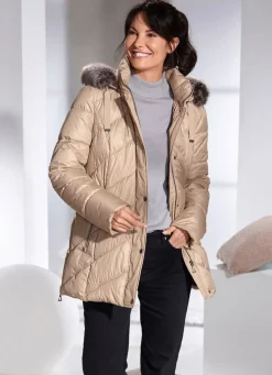 Damen Mona Winterjacken<Jacke mit abnehmbarer Kapuze