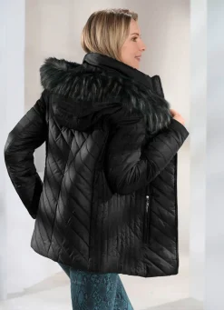 Damen Mona Winterjacken<Jacke mit abnehmbarer Kapuze