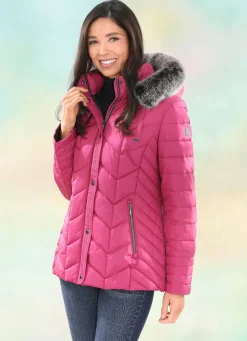 Damen Mona Winterjacken<Jacke mit abnehmbarer Kapuze