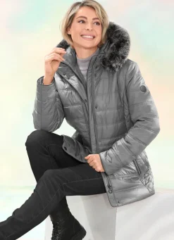 Damen Mona Winterjacken<Jacke mit abnehmbarer Kapuze