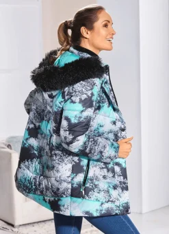 Damen Mona Winterjacken<Jacke mit abnehmbarer Kapuze