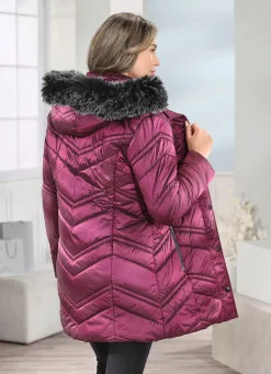 Damen Mona Winterjacken<Jacke mit abnehmbarer Kapuze