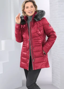 Damen Mona Winterjacken<Jacke mit figurfreundlicher Längssteppung seitlich