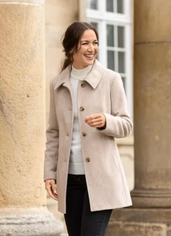 Damen Mona Wolljacken<Jacke mit Kaschmir