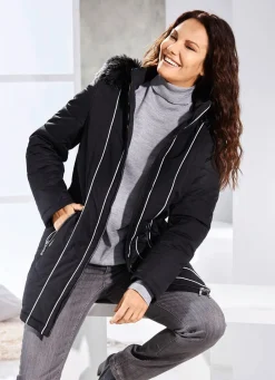 Damen Mona Winterjacken<Jacke mit Kontrastpaspelierungen