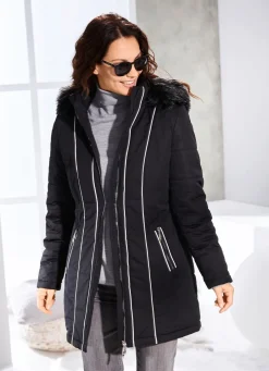 Damen Mona Winterjacken<Jacke mit Kontrastpaspelierungen