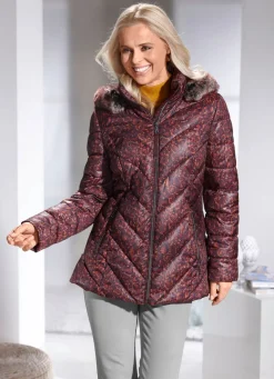 Damen Mona Winterjacken<Jacke mit Kunstpelz-Innenausstattung in der Kapuze