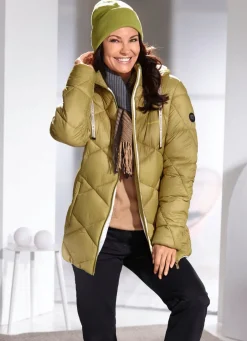 Damen Mona Winterjacken<Jacke mit Rautenstepp