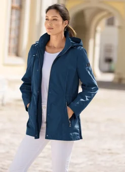 Damen Mona Übergangsjacken<Jacke mit Reißverschluss an den Seitenschlitzen