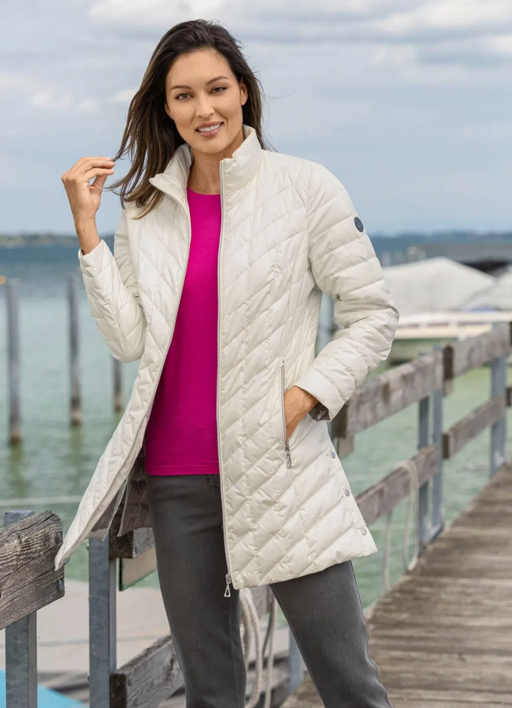 Damen Mona Übergangsjacken<Jacke mit Reißverschlussleiste