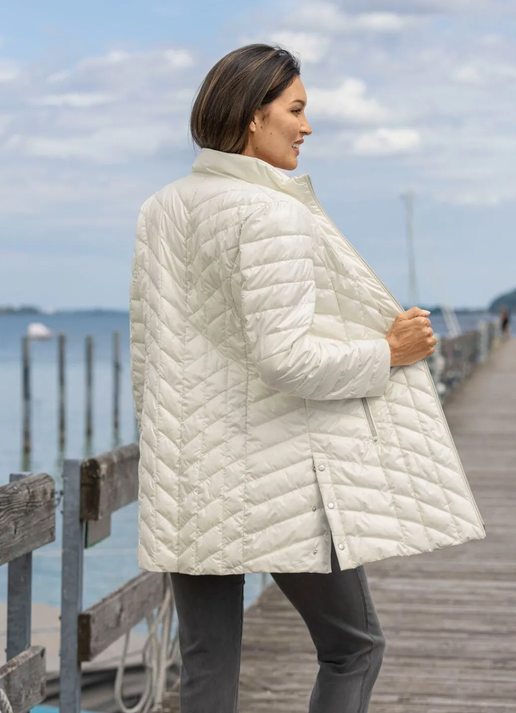 Damen Mona Übergangsjacken<Jacke mit Reißverschlussleiste